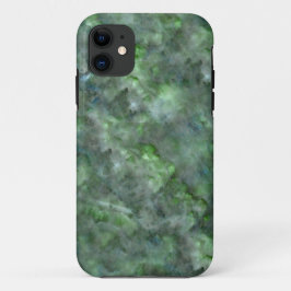 Abstract groen vizierkleurig granietpatroon met kw Case-Mate iPhone case