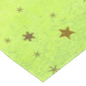 Abstract groenboek met gouden sterren, maan tafelkleed (Gekanteld)