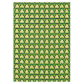 Abstract groene geometrische textuur tafelkleed (Voorkant)