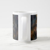 Abstract Grote Koffiekop (Achterkant)