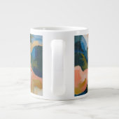 Abstract Grote Koffiekop (Achterkant)