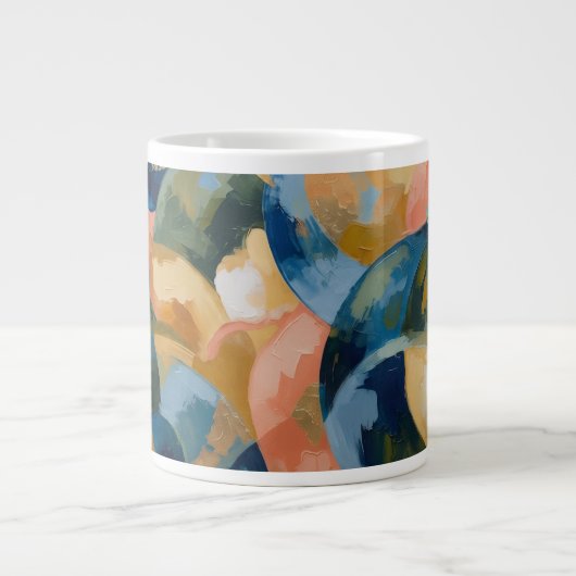 Abstract Grote Koffiekop (Voorkant)