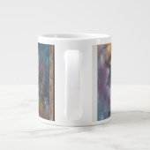 Abstract grote koffiekop (Achterkant)