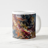 Abstract grote koffiekop (Voorkant rechts)
