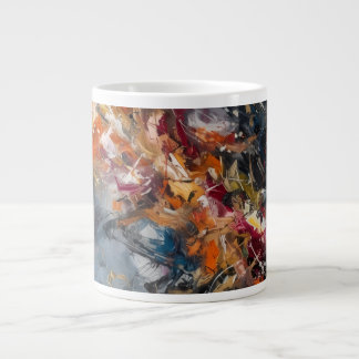 Abstract grote koffiekop