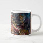 Abstract grote koffiekop (Rechts)
