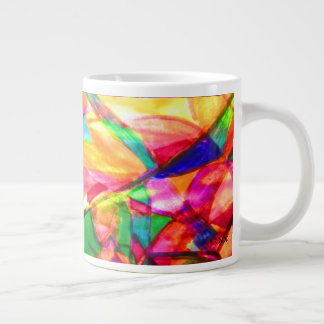Abstract Grote Koffiekop
