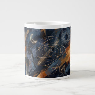 Abstract Grote Koffiekop