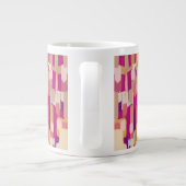 Abstract Grote Koffiekop (Achterkant)