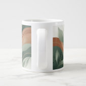 Abstract Grote Koffiekop (Achterkant)