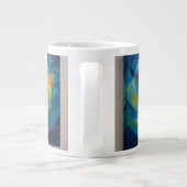 Abstract Grote Koffiekop (Achterkant)