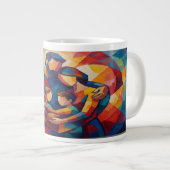 Abstract Grote Koffiekop (Voorkant rechts)