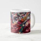 Abstract Grote Koffiekop (Voorkant rechts)