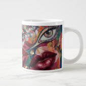Abstract Grote Koffiekop (Rechts)