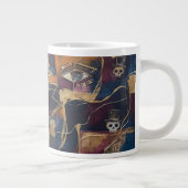 Abstract grote koffiekop (Rechts)