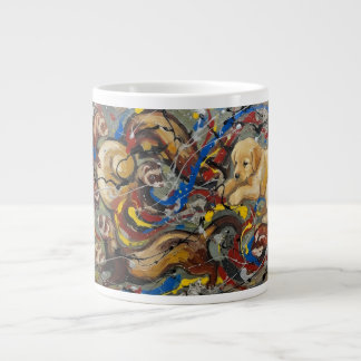 Abstract Grote Koffiekop