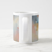 Abstract grote koffiekop (Achterkant)