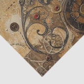 Abstract Grunge Birds Decoupage Tissuepapier (Detail)