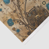  Abstract Grunge Birds Decoupage Tissuepapier (Detail)