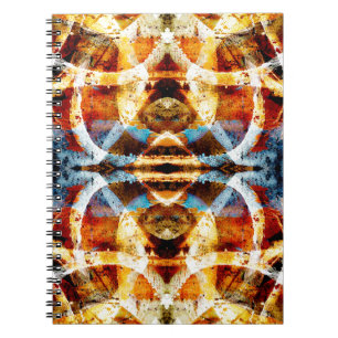 Abstract grunge graffiti patroon notitieboek
