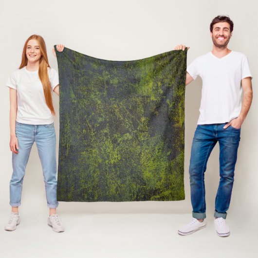 Abstract grunge textuur fleece deken (In situ)