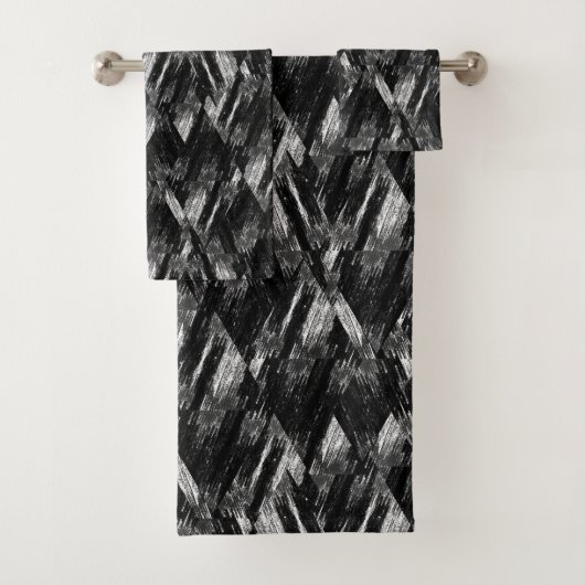 Abstract grungepatroon. bad handdoek (Insitu)