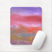 Abstract - Guash - Lodemgrasland 1 van 2 Muismat (Met muis)