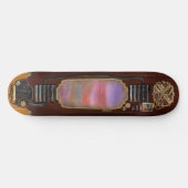 Abstract - Guash - Mooie weiden 1 van 2 Skateboard (Horizontaal)