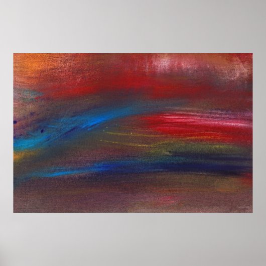 Abstract - Guash - Savana Poster (Voorkant)