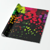Abstract halftone background pattern. Geometric Cadeaupapier (Uitgerold)