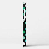 Abstract halftone background pattern. Geometric Case-Mate iPhone Case (Achterkant / Links)