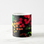 Abstract halftone background pattern. Geometric co Koffiemok (Center)