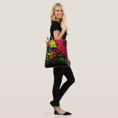 Abstract halftone background pattern. Geometric co Tote Bag (Op model)