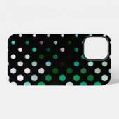 Abstract halftone background pattern. Geometric iPhone Hoesje (Achterkant horizontaal)