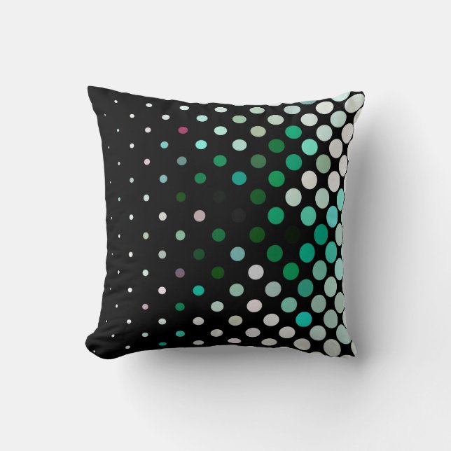 Abstract halftone background pattern. Geometric Kussen (Voorkant)
