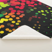 Abstract halftone background pattern. Geometric Sherpa Deken (3/4)