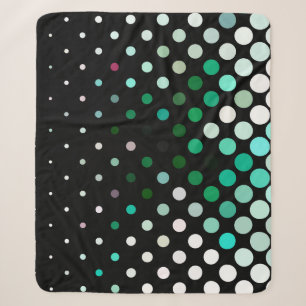 Abstract halftone background pattern. Geometric Sherpa Deken