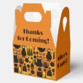 Abstract Halloween Bedankdoosjes (Geopend)