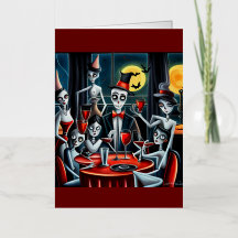 Abstract Halloween Feest