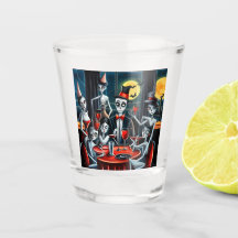 Abstract Halloween Feest