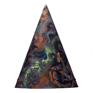 Abstract Halloween Feesthoedjes