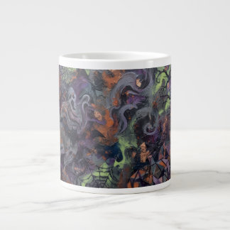 Abstract Halloween Grote Koffiekop
