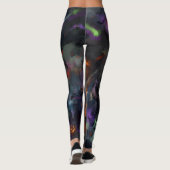 Abstract Halloween Leggings (Achterkant)