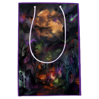 Abstract Halloween Medium Cadeauzakje