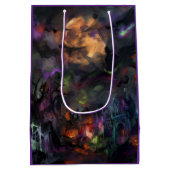 Abstract Halloween Medium Cadeauzakje (Achterkant)