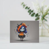 Abstract Halloween ontwerp Briefkaart (Staand voorkant)