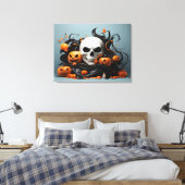 Abstract Halloween ontwerp Canvas Afdruk (Insitu (Slaapkamer))