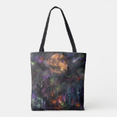 Abstract Halloween Tote Bag (Achterkant)