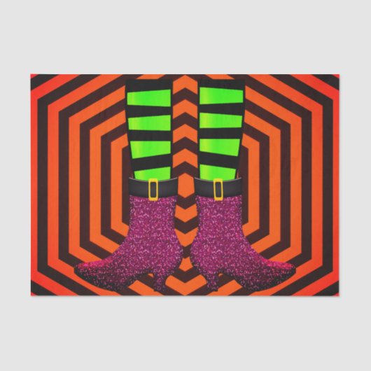 Abstract Halloween-weefselpapier Tissuepapier (Voorkant)