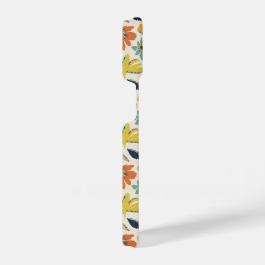 Abstract Hand-Drawn Boho Floral Pattern iPhone Hoesje (Rechterkant)